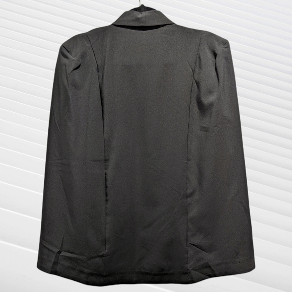 SPACEGIRLZ Black Cape Blazer - Picture 7 of 14